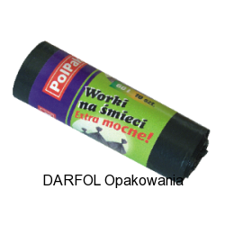 Worki na śmieci Extra Mocne 60l